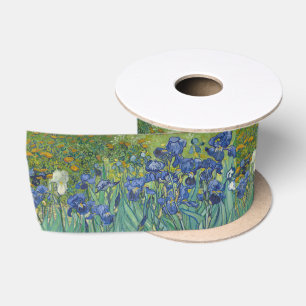 Van Gogh Vintag Irises Satinband