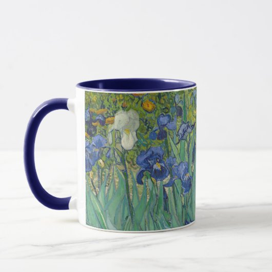 Van Gogh Vintag Irises Tasse (Links)