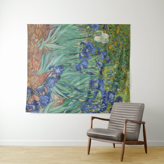 Van Gogh Vintag Irises Wandteppich (Beispiel (Horizontal))