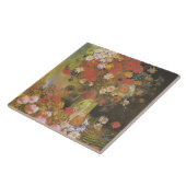 Van Gogh Vintag Peonies und Chrysanthemums Fliese (Seite)