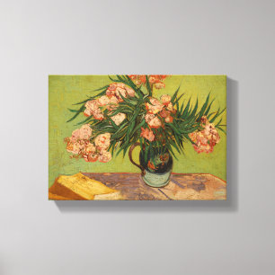 Van Gogh Vintag Stillleben mit Oleander Leinwanddruck
