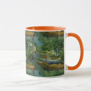 Van Gogh Vintage Bank of the Oise bei Auvers Tasse