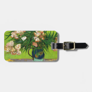 Van Gogh Vintage-Gemälde Blüten Blumen Reben Gepäckanhänger