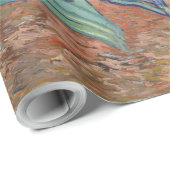 Van Gogh Vintage Irises Geschenkpapier (Rolleneckpunkt)