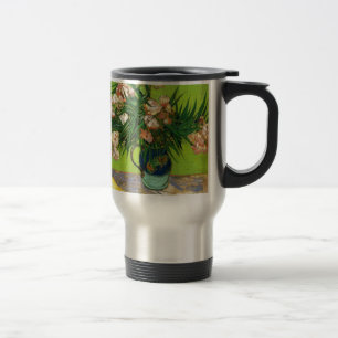 Van Gogh Vintage Malerei Blüten Blume Reben Reisebecher