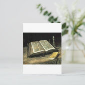 Van Gogh Vintager Malkünstler Postkarte (Stehend Vorderseite)