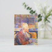Van Gogh von Toulouse-Lautrec Postkarte (Stehend Vorderseite)