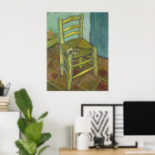 Van Gogh-Vorsitz von Vincent Van Gogh Poster (Heimbüro)