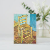 Van Gogh-Vorsitz von Vincent van Gogh Postkarte (Stehend Vorderseite)