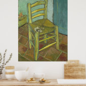 Van Gogh-Vorsitzender Poster (Küche)