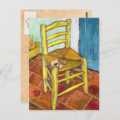 Van Gogh, Vorsitzender Vincent van Gogh Kunstgesch Postkarte (Vorne/Hinten)