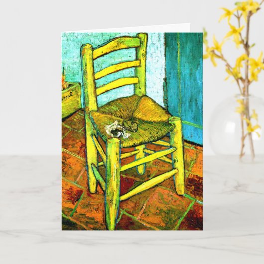 Van Gogh - Vorsitzender von Van Gogh Karte (Gelbe Blume)