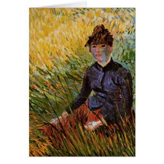 Van Gogh; Weibchen im Gras, Vintage Kunst (Vorne)