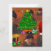 van gogh Weihstmas Feiertagspostkarte (Vorne/Hinten)