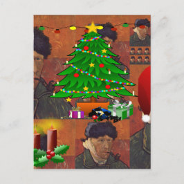 van gogh Weihstmas Feiertagspostkarte
