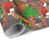 van gogh Weihstmas Geschenkpapier (Rolleneckpunkt)