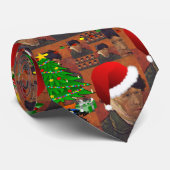 van gogh Weihstmas Krawatte (Gerollt)