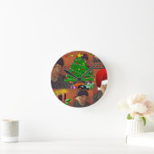 van gogh Weihstmas Runde Wanduhr (Zuhause)