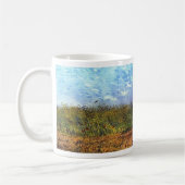 Van Gogh: Weizen-Feld mit Mohnblumen und Lerche Kaffeetasse (Links)