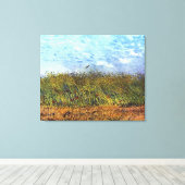 Van Gogh: Weizenfeld mit Poppies und Lark Leinwanddruck (Insitu (Holzboden))