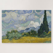 Van Gogh - Weizenfeld mit Zypressen Puzzle (Horizontal)