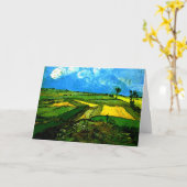 Van Gogh - Weizenfelder bei Auvers, Karte (Gelbe Blume)