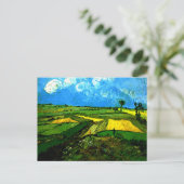 Van Gogh - Weizenfelder bei Auvers Postkarte (Stehend Vorderseite)