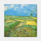 Van-Gogh-Weizenfelder bei Auvers unter Clouded Sky Magnet (Vorne)