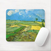 Van-Gogh-Weizenfelder bei Auvers unter Clouded Sky Mousepad (Mit Mouse)