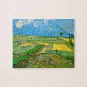 Van-Gogh-Weizenfelder bei Auvers unter Clouded Sky Puzzle (Horizontal)