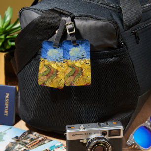 Van Gogh Weizenfelder impressionistische Malerei Gepäckanhänger