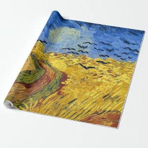 Van Gogh Weizenfelder impressionistische Malerei Geschenkpapier