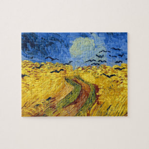 Van Gogh Weizenfelder impressionistische Malerei Puzzle