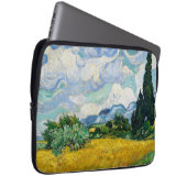 Van Gogh Wheat Field mit Zypressen. Impressionismu Laptopschutzhülle (Vorne Rechts)