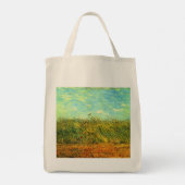 Van Gogh Wheat Field Tote Tasche (Rückseite)