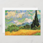Van Gogh Wheat Field w Cypressen bei Haute Galline (Vorne/Hinten)