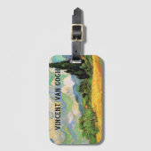 Van Gogh Wheat Field w Cypressen bei Haute Galline Gepäckanhänger (Vorderseite Vertikal)