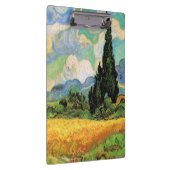 Van Gogh Wheat Field w Cypressen bei Haute Galline Klemmbrett (Rechts)