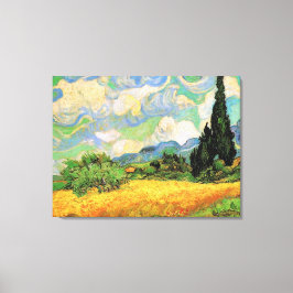 Van Gogh Wheat Field w Cypressen bei Haute Galline Leinwanddruck