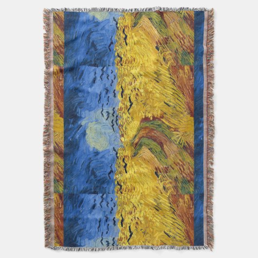 Van Gogh Wheat Fields impressionistisches Gemälde Decke (Vorderseite Vertikal)