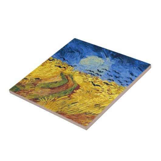 Van Gogh Wheat Fields impressionistisches Gemälde Fliese (Seite)