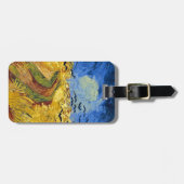 Van Gogh Wheat Fields impressionistisches Gemälde Gepäckanhänger (Vorderseite horizontal)