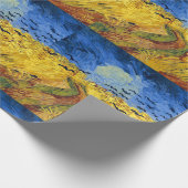 Van Gogh Wheat Fields impressionistisches Gemälde Geschenkpapier (Ecke)