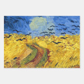 Van Gogh Wheat Fields impressionistisches Gemälde Geschenkpapier Set (Vorderseite)