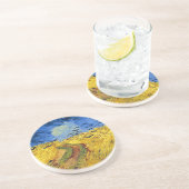 Van Gogh Wheat Fields impressionistisches Gemälde Getränkeuntersetzer (Seite)