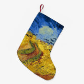 Van Gogh Wheat Fields impressionistisches Gemälde Kleiner Weihnachtsstrumpf (Vorderansicht (hängend))