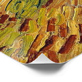 Van Gogh Wheat Fields impressionistisches Gemälde Poster (Ecke)