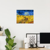 Van Gogh Wheat Fields impressionistisches Gemälde Poster (Heimbüro)