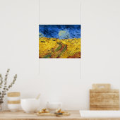 Van Gogh Wheat Fields impressionistisches Gemälde Poster (Küche)