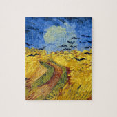 Van Gogh Wheat Fields impressionistisches Gemälde Puzzle (Vertikal)